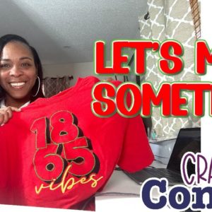 Crafts & Convos | Let's Make a Juneteeth Embroidery Tote Bag & Bling Shirt