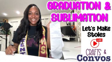 Crafts & Convos | Sublimation Graduation Stoles | Brother SP1 Printer