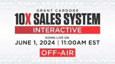 Join me Live for a Behind the Scenes access to my BRAND NEW 10X Sales System Interactive Event