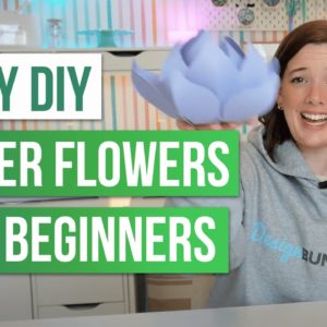 Easy DIY Paper Flower Lantern for Beginners | Step-by-Step Tutorial