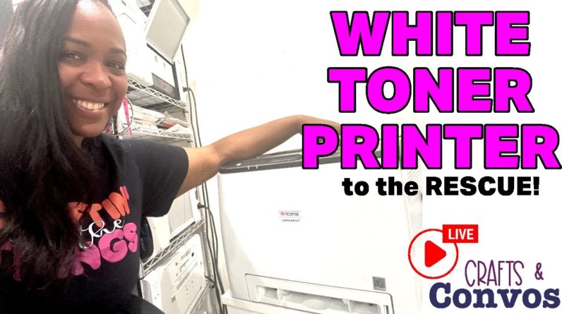 Crafts & Convos | White Toner Printer Overview | Is it better than DTF? | Ricoma Luminaris 200