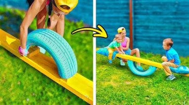 Cool! 🤩 Genius DIY Backyard Hacks for Non-Stop Fun 🏡