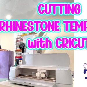 Craft-Tea Talk | Rhinestone Templates with Cricut Maker 3 | Bling Shirts for Beginners