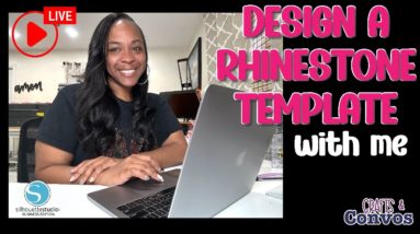 Crafts & Convos | How to Design/Make a Rhinestone Template | Silhouette Studio Business Edition