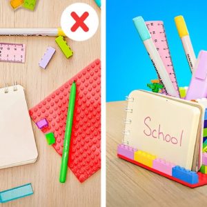 Top School Hacks & Crafts 🎒😍 Smart School Stationery Ideas