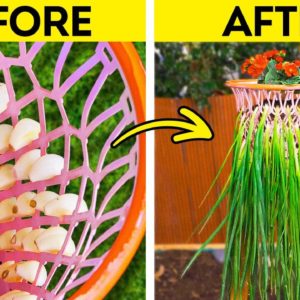 How To Grow Your Own Fresh Food at Home 🌱🏡 Genius Gardening Hacks!