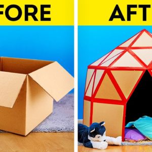 Don't Throw Away Your Old Cardboard 🌟📦 Easy DIY & Recycling Ideas