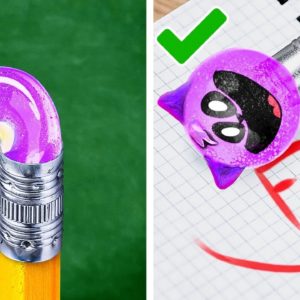 Top School Hacks and Crafts 🎒✏️ Back to School!