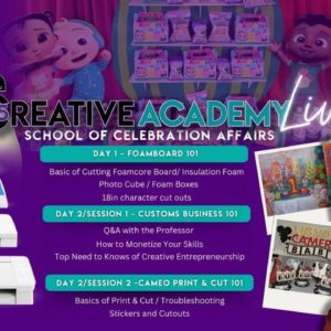 365 Creative Academy School of Celebration Affairs Live Tour