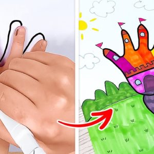 WOW! Genius Painting and Drawing Hacks Every Beginner Must Know 🎨🖌️