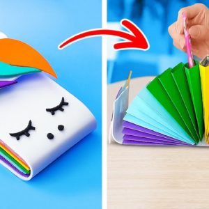 Genius School Hacks and DIY Stationery Projects You Won't Believe! 📝✨