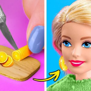 CUTE BARBIE DOLL MAKEOVERS & CRAFTS 🎀✨