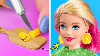 CUTE BARBIE DOLL MAKEOVERS & CRAFTS 🎀✨