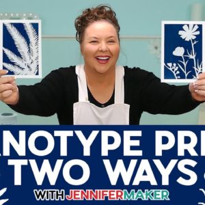 Cyanotype For Beginners: DIY Or Pre-Made? Photography With Cricut!