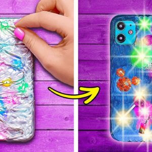 HOW TO DECORATE YOUR PHONE CASE 🎨📱 Cute DIY Phone Cases