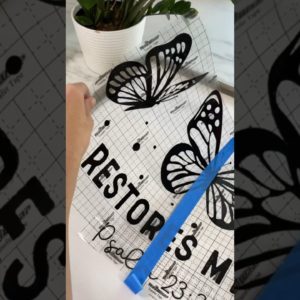 DIY sign using Teckwrap Craft Vinyl & the Cricut Venture #cricut #diy