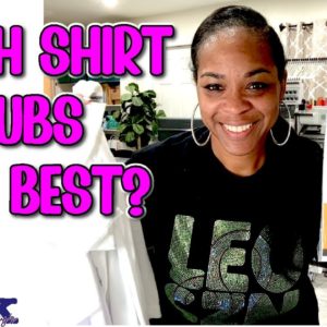 Craft-Tea Talk | Which Shirts are Best for Sublimation? | Live Test