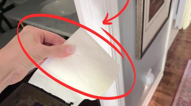 The BRILLIANT new way people are using toilet paper (NOT for the bathroom!)