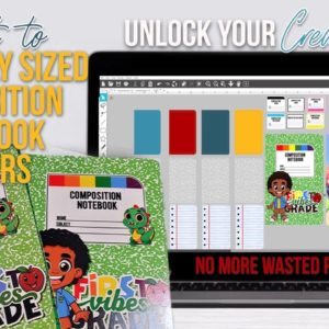 How to size composition cover templates