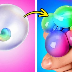 MAKE YOUR OWN SATISFYING FIDGET TOYS IN MINUTES! 🎨😍