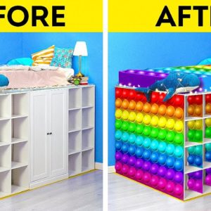 EXTREME ROOM MAKEOVER 🛏️🤩 FANTASTIC IDEAS FOR PARENTS