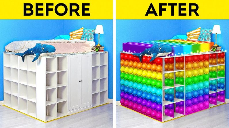 EXTREME ROOM MAKEOVER 🛏️🤩 FANTASTIC IDEAS FOR PARENTS