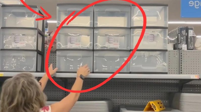 The brilliant new reason everyone's buying cheap Walmart storage bins!