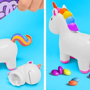 UNICORN CANDY GADGET & SWEETS HACKS YOU'LL LOVE! 🦄🍬