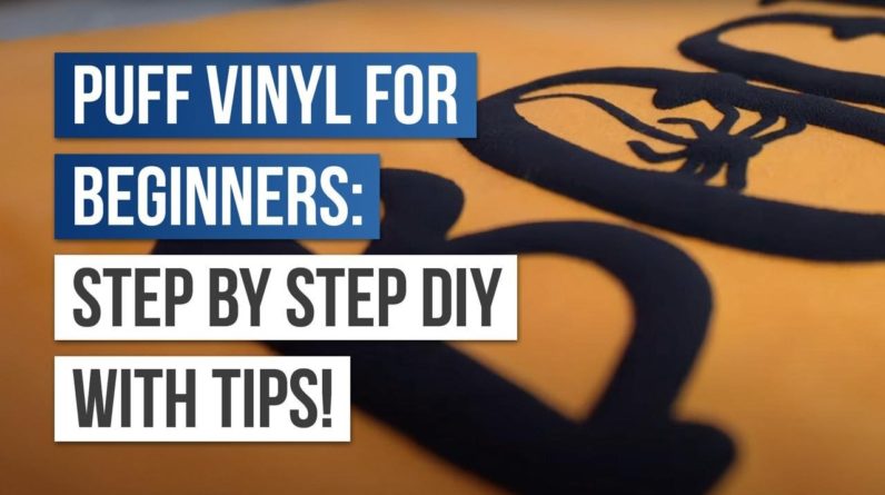 Beginner Puff Vinyl DIY | Spooky Edition 👻✨ | Easy Step-by-Step Guide