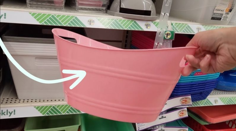 Why everyone's buying cheap Dollar Store buckets for summer (BRILLIANT!)