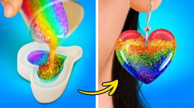 💎 ✨ Easy DIY Jewelry & Stunning Epoxy Resin Crafts You Need To Try At Home