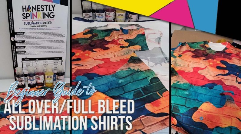 Craft Facts for Creative Beginners Live - Ep 1 All Over Sublimation Shirts