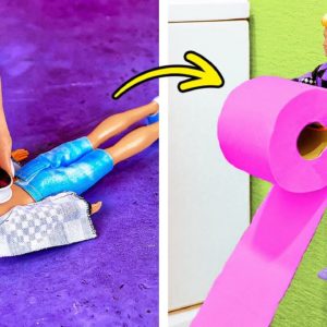 BRILLIANT LIFE HACKS 🌟💙 COOL DOLL REUSE