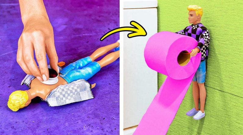 BRILLIANT LIFE HACKS 🌟💙 COOL DOLL REUSE