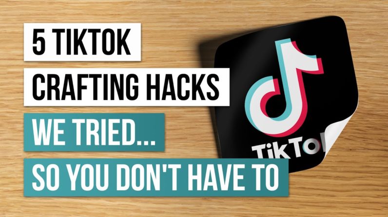 5 TikTok Crafting Hacks We Tried… So You Don’t Have To! 🎨✨