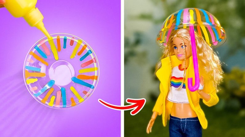 LEVEL UP YOUR BARBIE DOLL WITH THESE STUNNING DIY HACKS 😎🎀