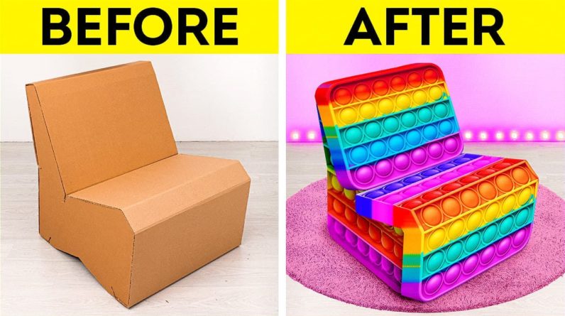 SUPER CREATIVE CARDBOARD DIYs YOU'LL LOVE! 📦💖