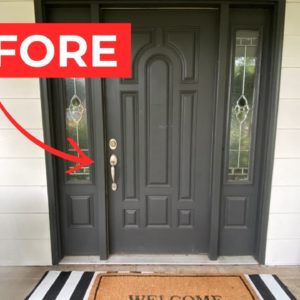 The jaw dropping way people are updating their front doors for fall!