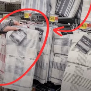 Everyone will be buying Walmart dish towels when they see this GENIUS idea!